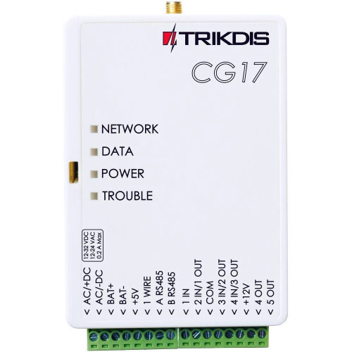 Trikdis CG17 2G GSM Compact Security Panel