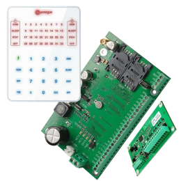 Trikdis SP231 2G SMART KONTROLOWY PANEL + CZ8 Expander + SK232 Kluczowy