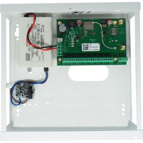 Małe metalowe pudełko z PSU dla panelu sterowania Flexi SP3