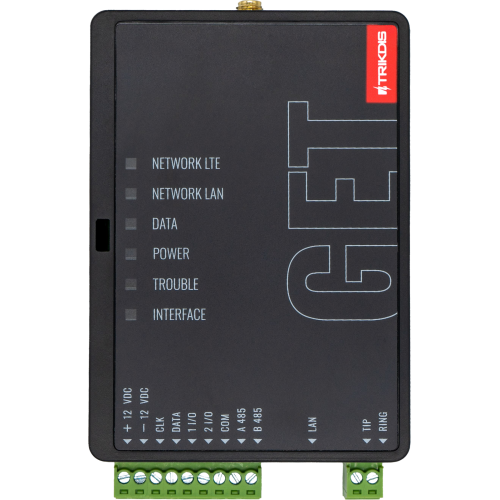 Trikdis GET Ethernet + 4G inteligentny moduł komunikacyjny Trikdis GET Ethernet + 4G inteligentny moduł komunikacyjny