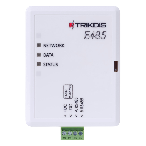 Moduł Ethernet Trikdis E485 (RS485) Moduł Ethernet Trikdis E485 (RS485)